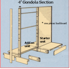 4'gondola