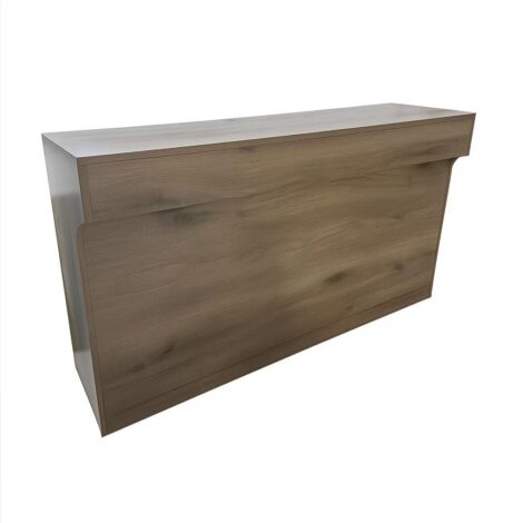 4 ft Ledge Top Counter(White Dusty)