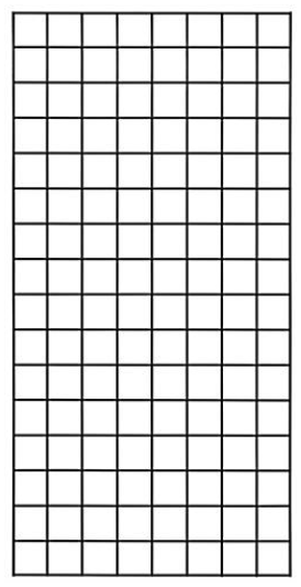 Black Gridwall Panel