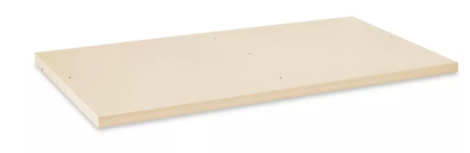 10″ x 48″ Melamine Wood Shelf (Maple)