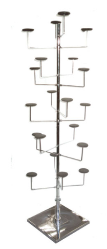 5-Tier Hat Display Rack