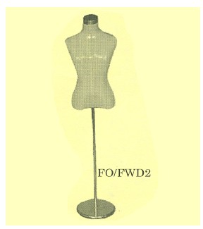 Female Torso (Size 4, White)