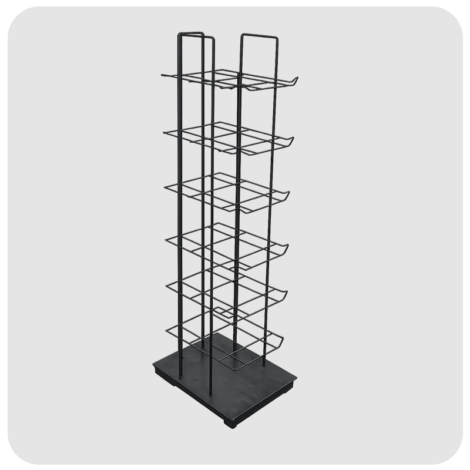 Floor Standing Cap Display