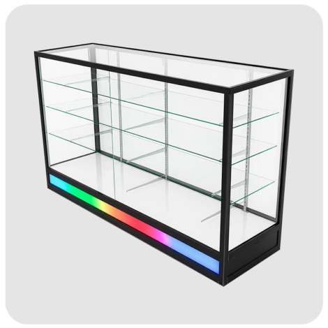 Extra Vision Showcase With LED Bottom Pannel