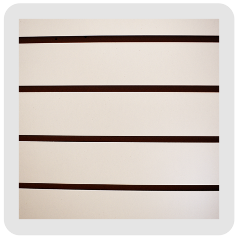 Almond Slatwall Pannel