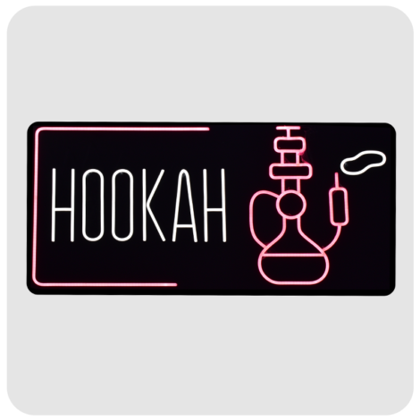 HOOKAH Graphic LED Sign