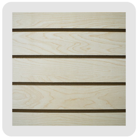 Maple Slatwall Pannel