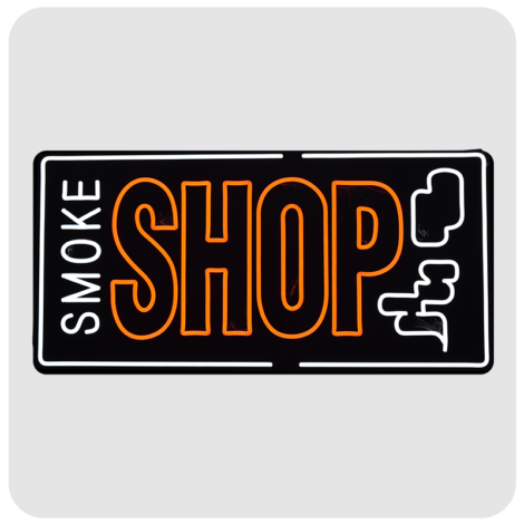 SMOKE SHOP Graphic LED Sign