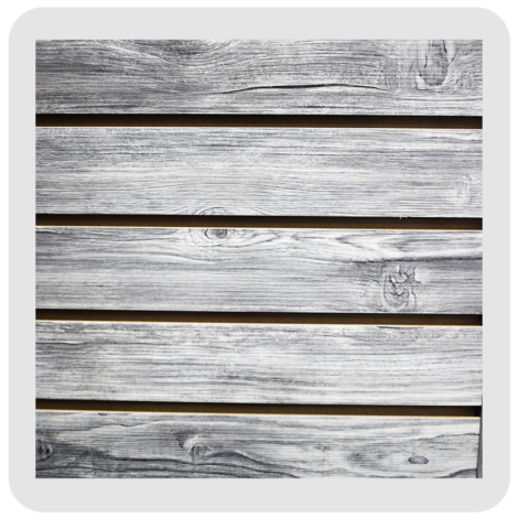 White Dusty Slatwall Pannel