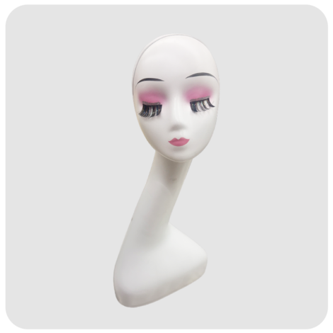Multiple Color Makeup Head Mannequin