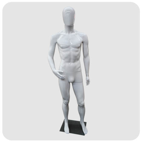 White Full Body Mannequin