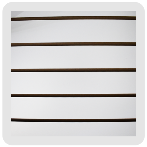 White Slatwall Pannel