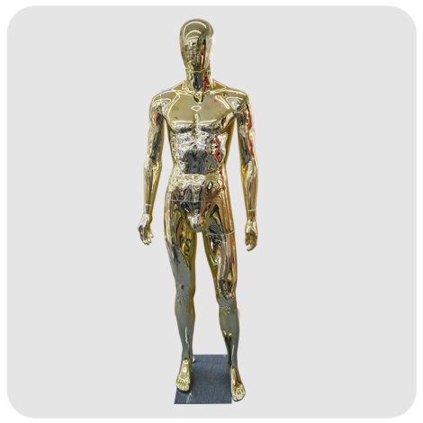 Gold Full Body Mannequin