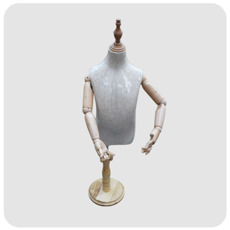 Torso Kid Mannequin with Adjustable arms